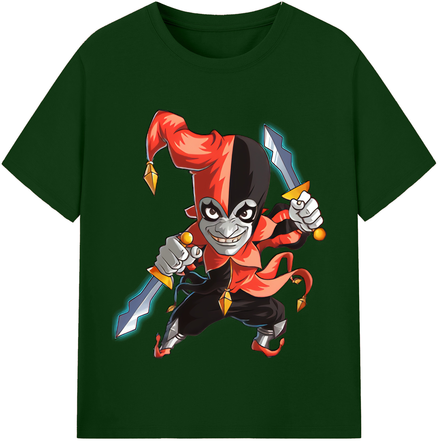 リーグ・オブ・レジェンド League of Legends LOL 綿100％半袖Tシャツ（フロントプリント）